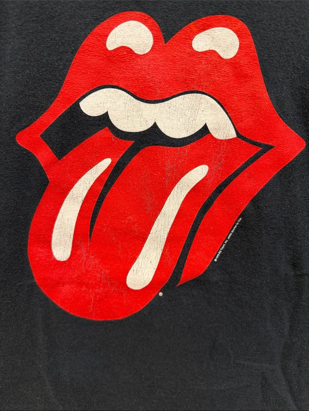 Vintage Rolling Stones Tongue Logo Tee XL 1999 Graphic Band Shirt - Picture 4 of 17